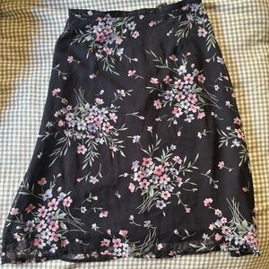 Bentley Vintage Floral Midi Skirt